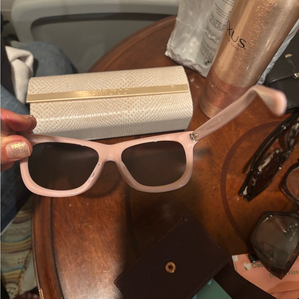 Jimmy Choo Light Pink Sunglasses